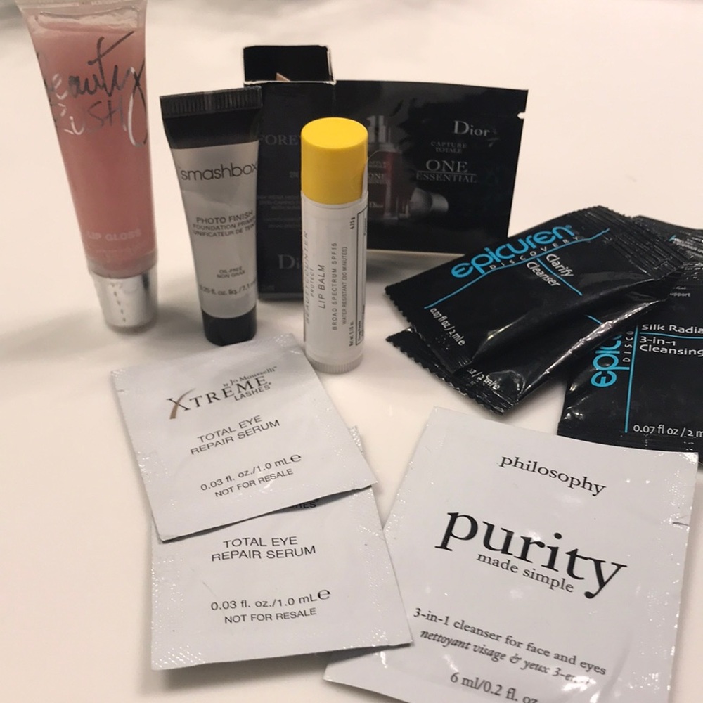 Dior & Philosophy samples